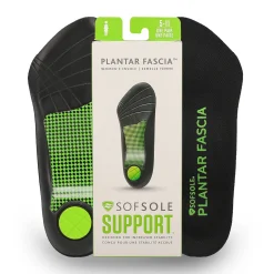 Sof Sole 3 4 Plantar Fascia Arch Supports Women Black Clearance