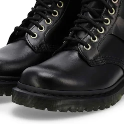Dr Martens 1460 Harness Women Black New