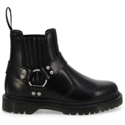 Dr Martens 1460 Harness Women Black New