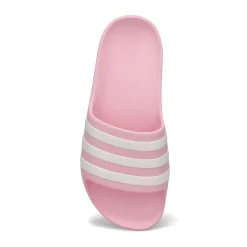 Adidas Adilette Aqua K Girls Pink/White Best