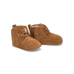 UGG Baby Neumel With Beanie Baby and Toddlers Chestnut
