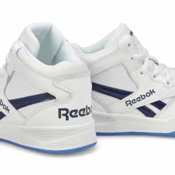 Reebok BB4500 Mid Kids White/Navy/Ice New
