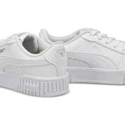 Puma Carina 2.0 PS Girls White/Silver Hot
