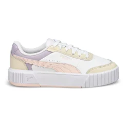Puma Carina Mia Girls White/Jasmine Flower/Alpine Snow Sale