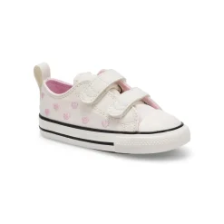 Converse Chuck Taylor All Star Baby and Toddlers Vintage White/New Found Bloom/Black