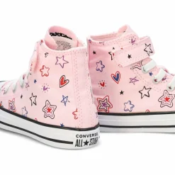 Converse Chuck Taylor All Star Doodles Girls Pink Frosting/Red/My Jam Hot