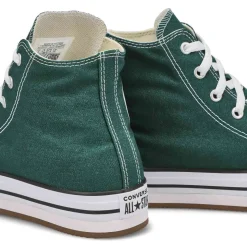 Converse Chuck Taylor All Star Eva Lift Kids Green Envy/White/Natural Ivory Best
