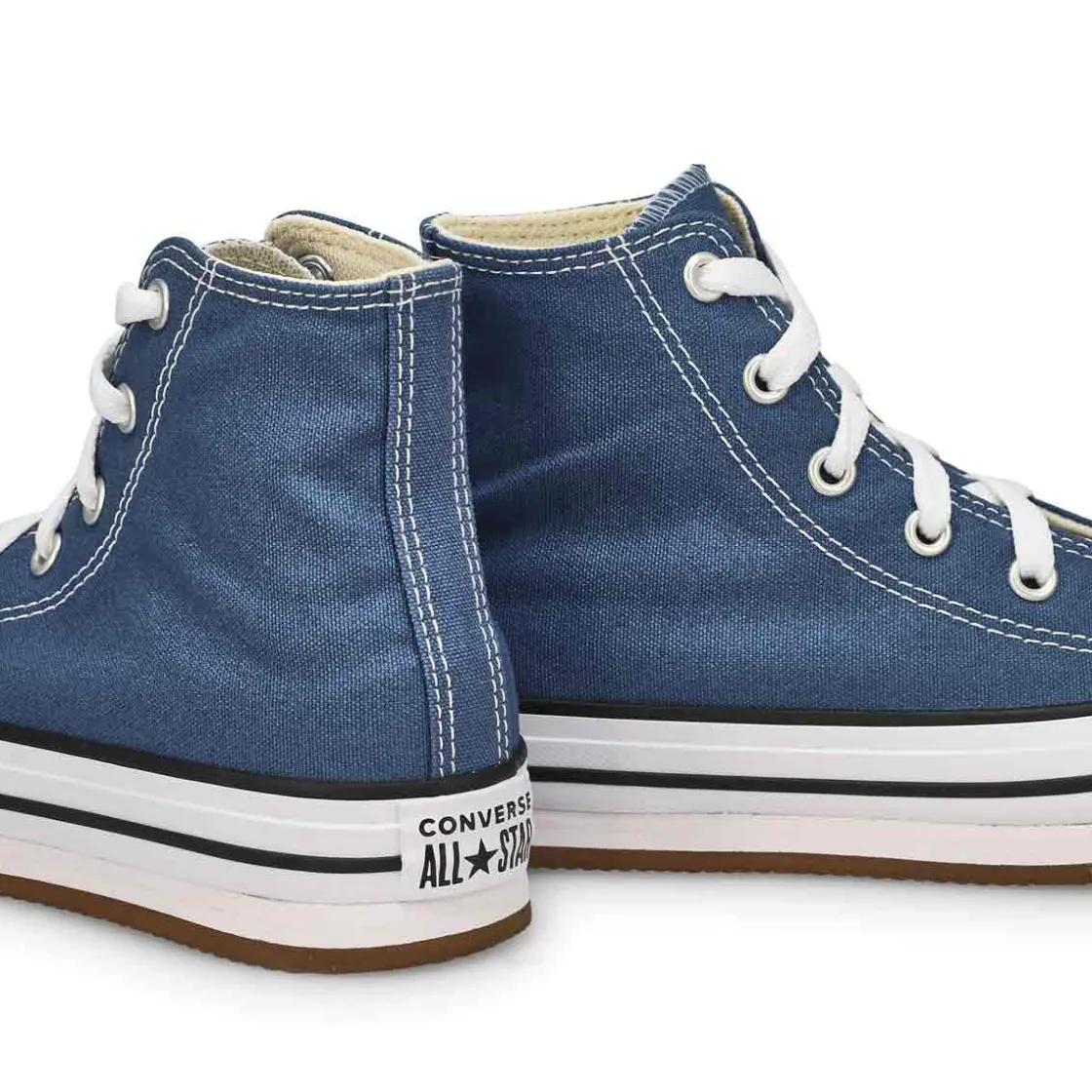 Converse Chuck Taylor All Star Eva Lift Kids Lakeside Blue/White/Black New