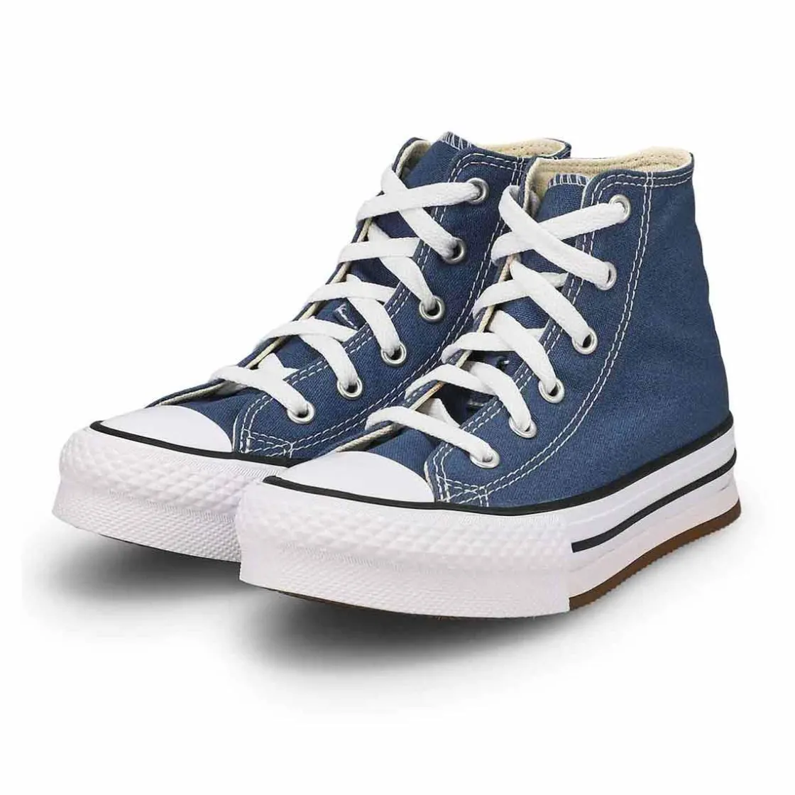 Converse Chuck Taylor All Star Eva Lift Kids Lakeside Blue/White/Black New