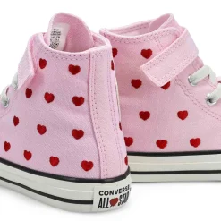 Converse Chuck Taylor All Star Hearts And Roses Girls New