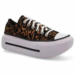 Converse Chuck Taylor All Star Leopard-Double Stack Ox Women Incensed/Black/White