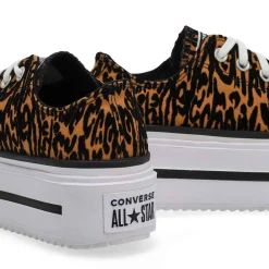 Converse Chuck Taylor All Star Leopard-Double Stack Ox Women Incensed/Black/White