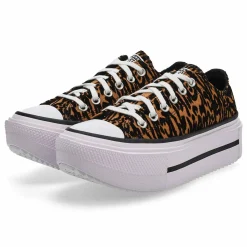 Converse Chuck Taylor All Star Leopard-Double Stack Ox Women Incensed/Black/White
