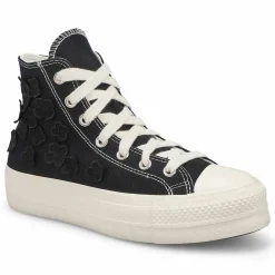 Converse Chuck Taylor All Star Lift Flower Play Women Black/Black Clearance