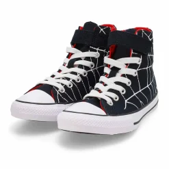 Converse Chuck Taylor All Star Spiderweb Baby and Toddlers Black/White/Red Best