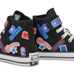 Converse Chuck Taylor All Star 1V Sticker Stash Boys Black/Fever/Blue Discount