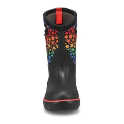 Bogs Classic II Rainbow Stars Girls Black/Multi