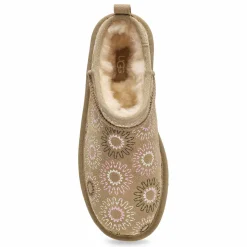 UGG Classic Micro Sun Stitch Women Mustard Seed New