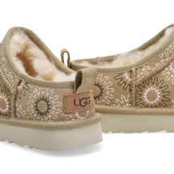 UGG Classic Micro Sun Stitch Women Mustard Seed New