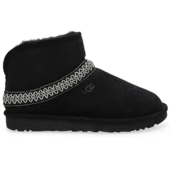 UGG Classic Mini Crescent Women Black Hot