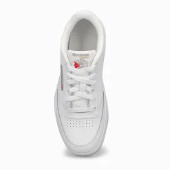 Reebok Club C Double Kids White New