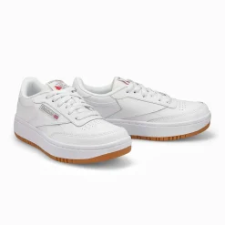 Reebok Club C Double Kids White New