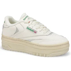 Reebok Club C Extra Co Women Chalk/Chalk/Glengreen Discount