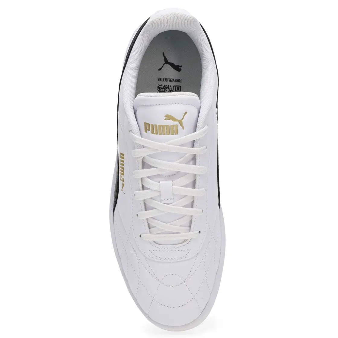 Puma Club II Indoor Men White/ Black Sale
