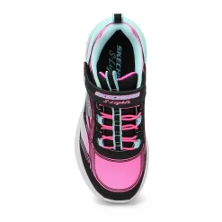 Skechers Cosmic Glow Girls Black/Multi Hot