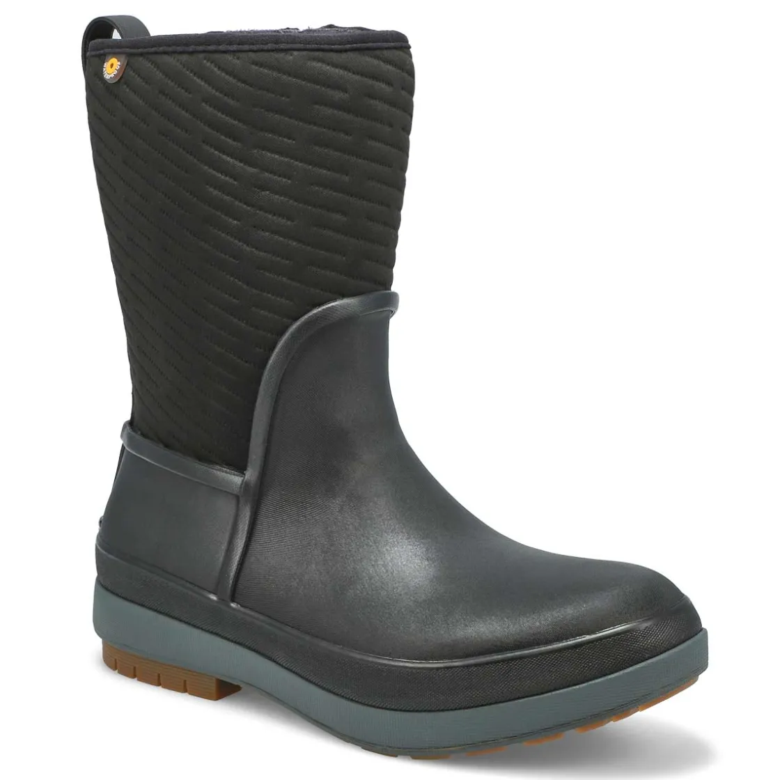 Bogs Crandall II Mid Zip Women Black