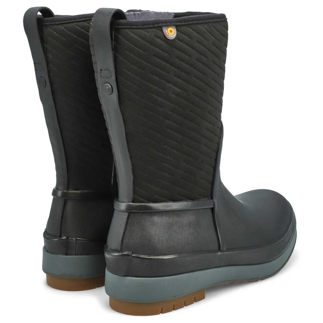 Bogs Crandall II Mid Zip Women Black