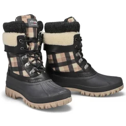 Cougar Creek Women Black/Maple Plaid New
