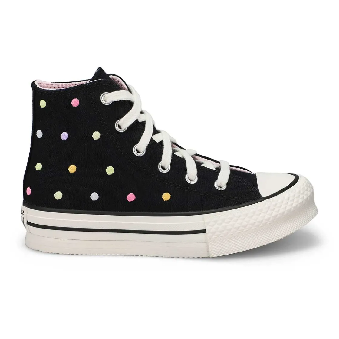 Converse CTAS Eva Lift - Spring Refresh : Floral Girls Black/Vintage White/Egret Hot