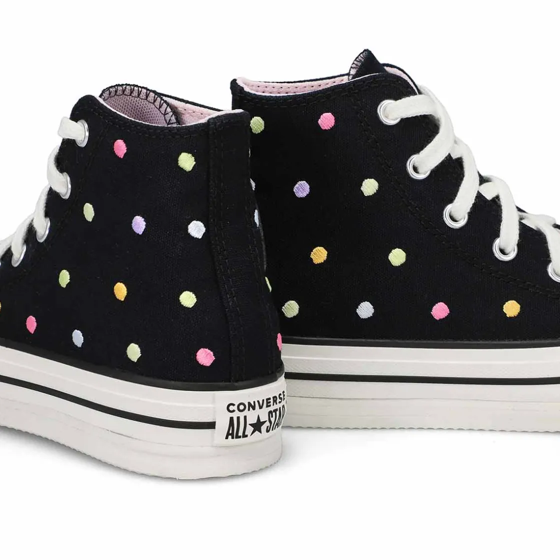 Converse CTAS Eva Lift - Spring Refresh : Floral Girls Black/Vintage White/Egret Hot
