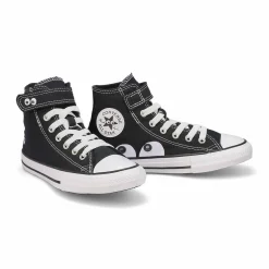 Converse CTAS 1V - Sketch Pack Kids Black/White/Black Hot