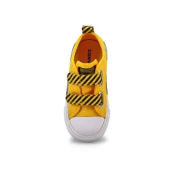 Converse CTAS 2V - Construction Baby and Toddlers Amarillo/Black/White Hot