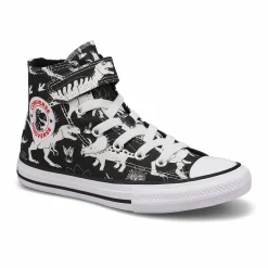 Converse CTAS 2V Dinocons Kids Black/White/Black Clearance