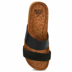 Reef Cushion Vista Hi Women Black Braid Best