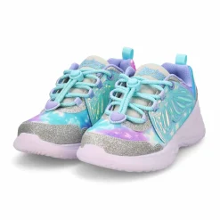 Skechers Dream Racer Wing Brites Girls Silver/Lavender New