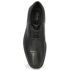 Clarks Dresslite Cap Men Black Clearance