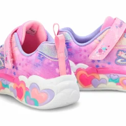 Skechers Eternal Heart Lights Girls New