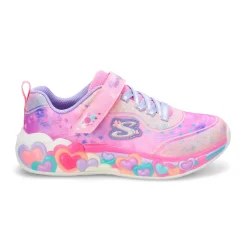 Skechers Eternal Heart Lights Girls New