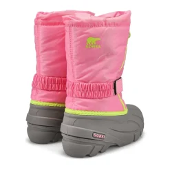 Sorel Flurry Girls Pink Hot