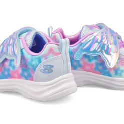 Skechers Glimmer Kicks Magical Wings Baby and Toddlers Blue/Lavender New