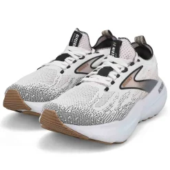 Brooks Glycerin StealthFit 21 Women White/Grey/Black New