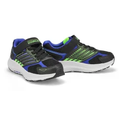 Skechers Go Run Consistent 2.0 Boys Black/Blue/Lime Clearance