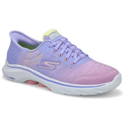 Skechers Go Walk 7 Women Lavender/Multi Best
