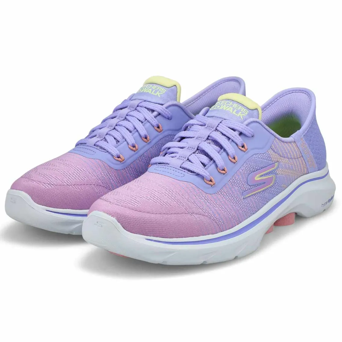 Skechers Go Walk 7 Women Lavender/Multi Best