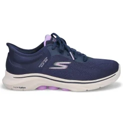 Skechers Go Walk 7- Valin Women Navy/Lavender Best