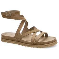 UGG Golden Gaze Embossed Ankle Wrap Women Mustard Seed